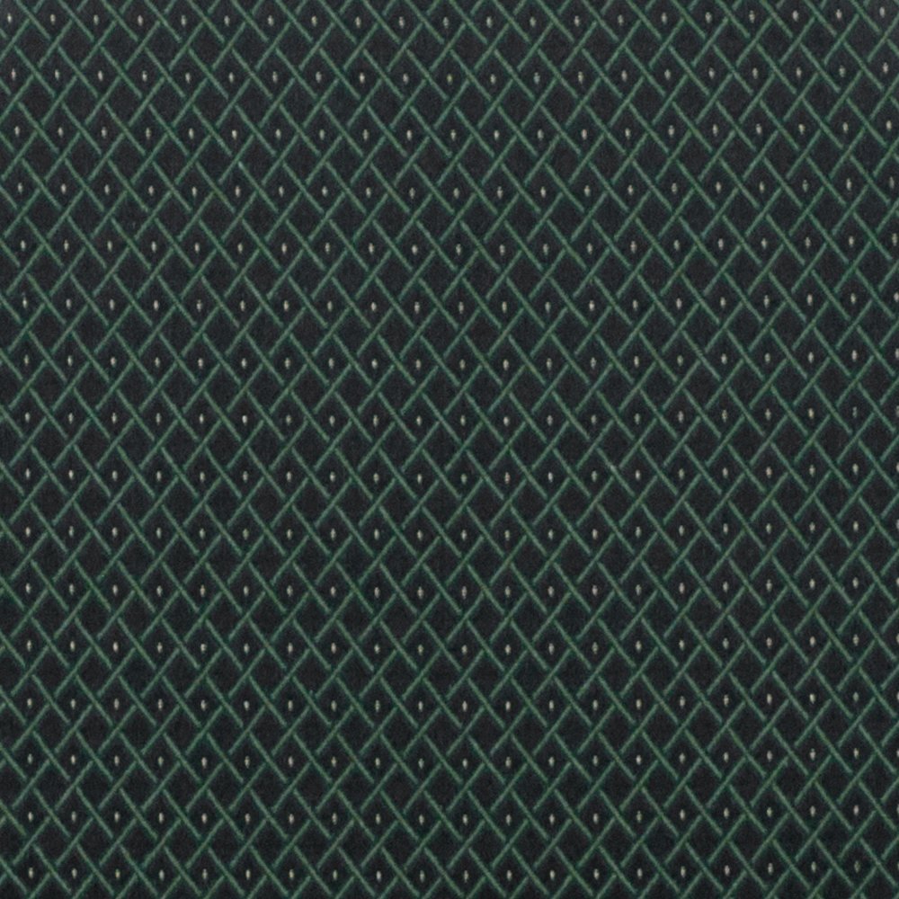 Dome Back Stacking Banquet Chair in Green Patterned Fabric - Gold Vein Frame. Picture 13