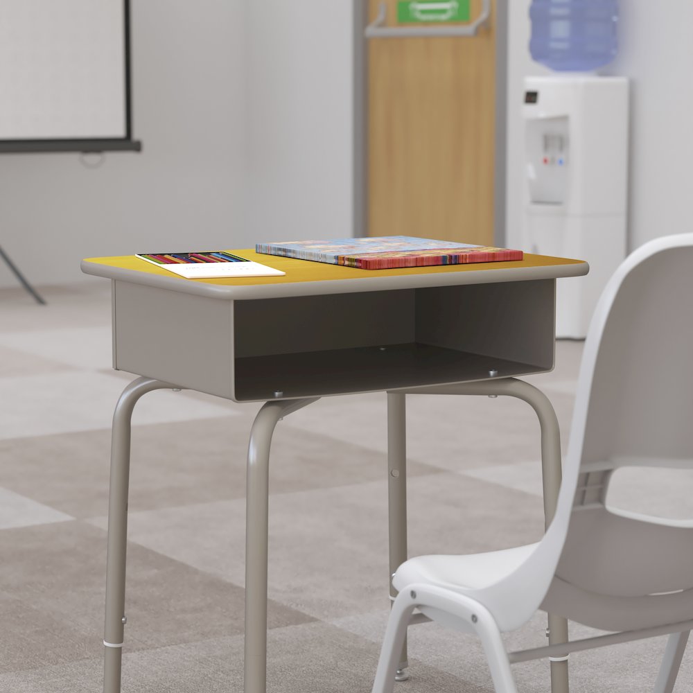 Student Desk - Open Book Box for Elementary - High School Grade Students. Picture 7
