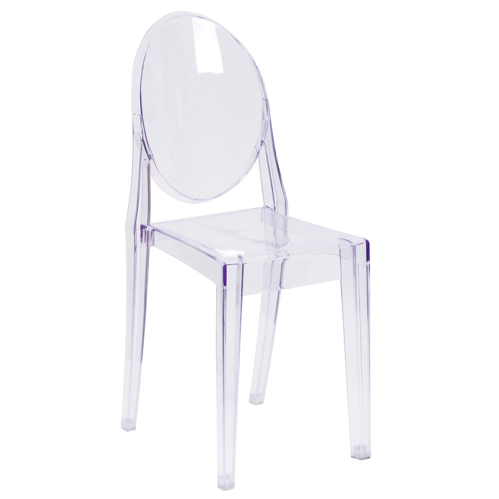Ghost Side Chair in Transparent Crystal. Picture 1