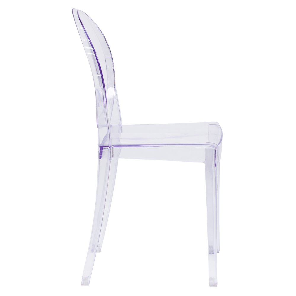 Ghost Side Chair in Transparent Crystal. Picture 9