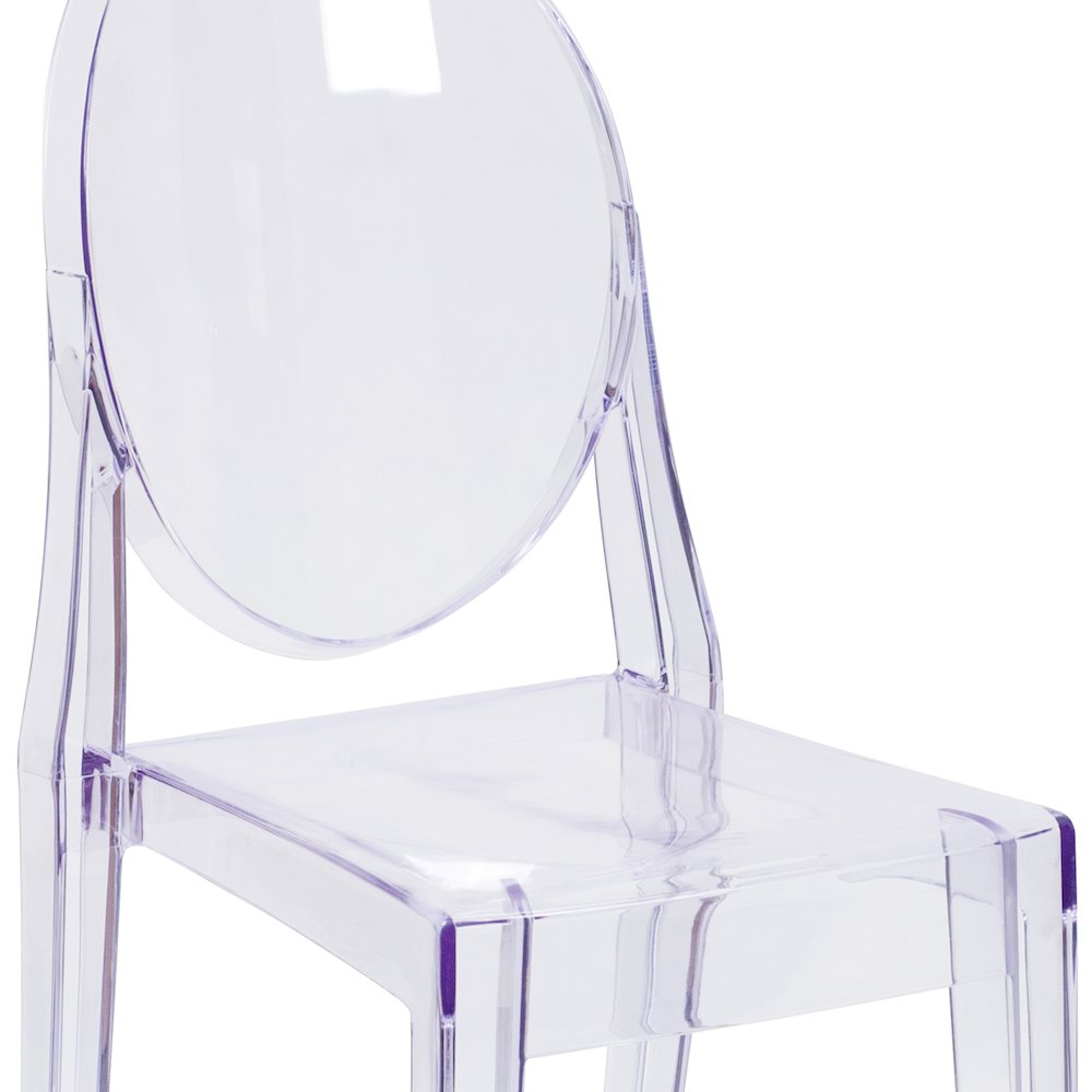 Ghost Side Chair in Transparent Crystal. Picture 11