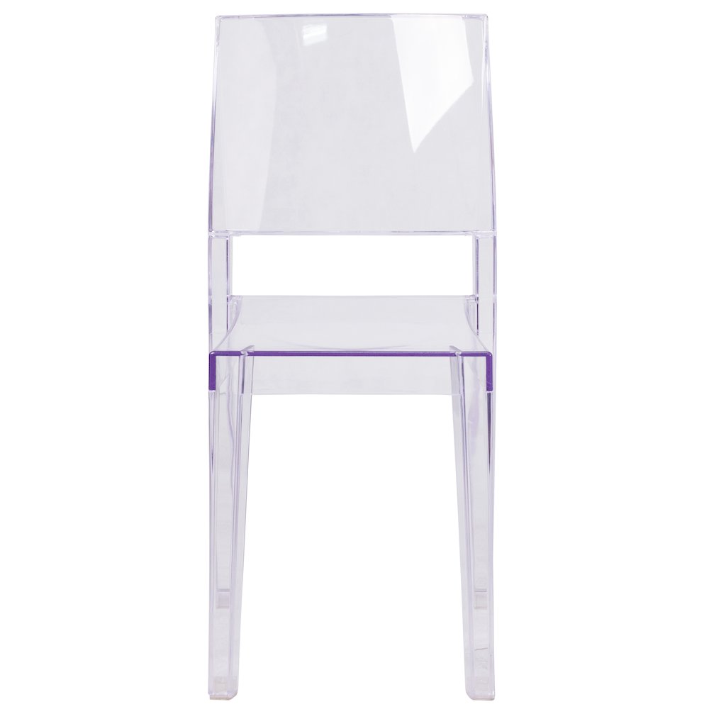 Transparent Stacking Side Chair. Picture 10