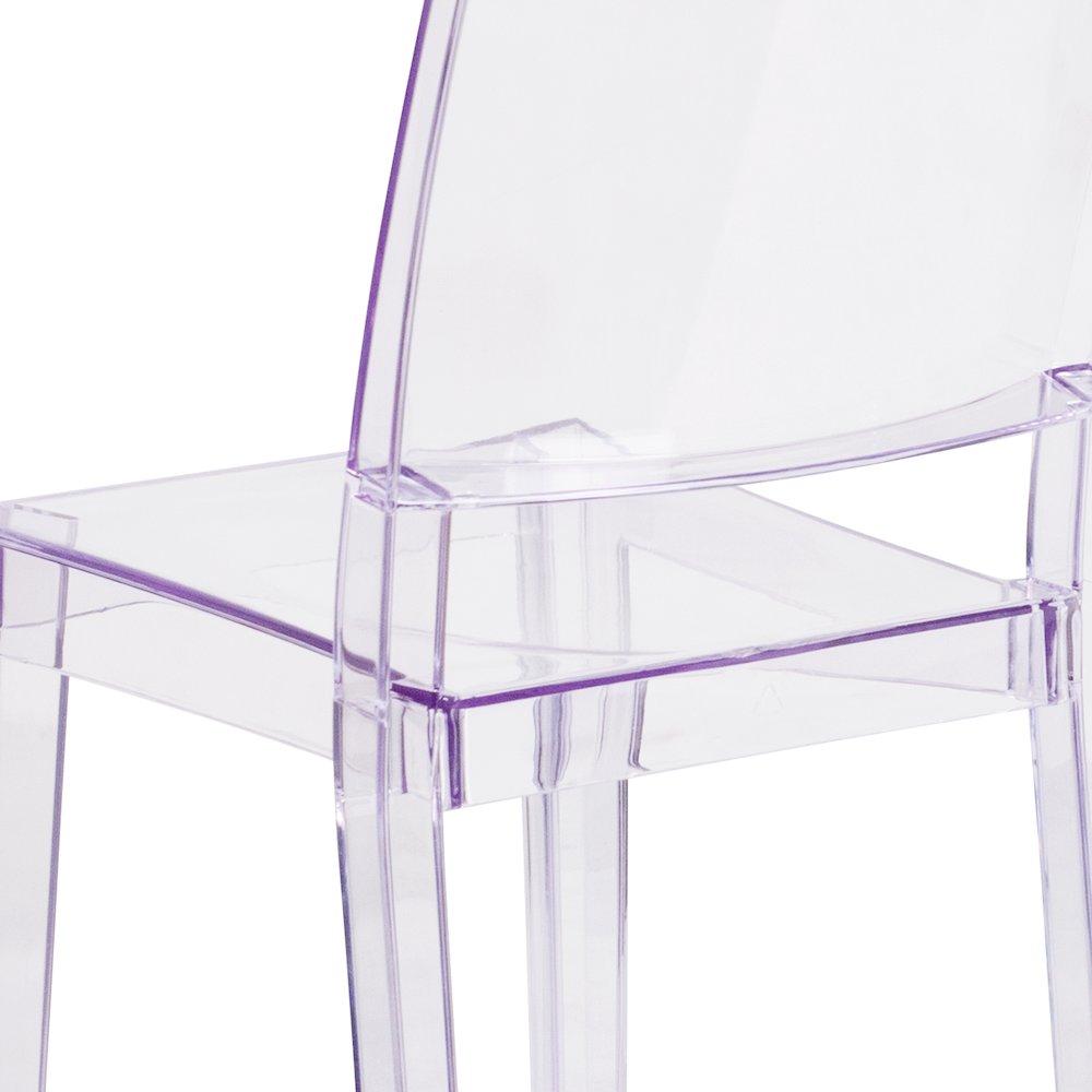 Transparent Stacking Side Chair. Picture 8