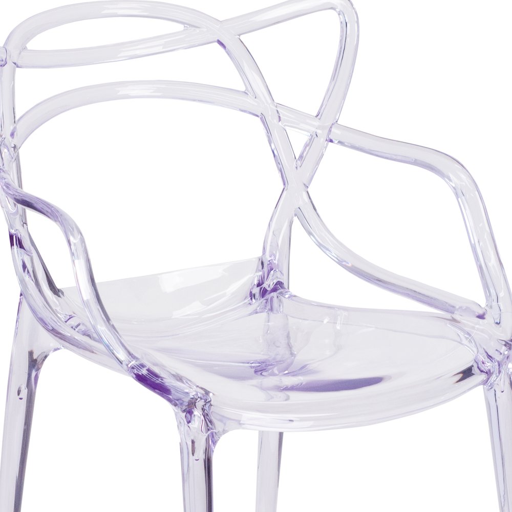 Transparent Stacking Side Chair. Picture 11