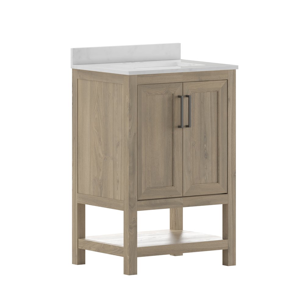 24 Inch Contemporary Bathroom Vanity with Sink Combo. Picture 1