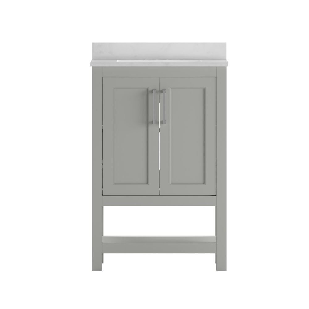 24 Inch Contemporary Bathroom Vanity with Sink Combo. Picture 11