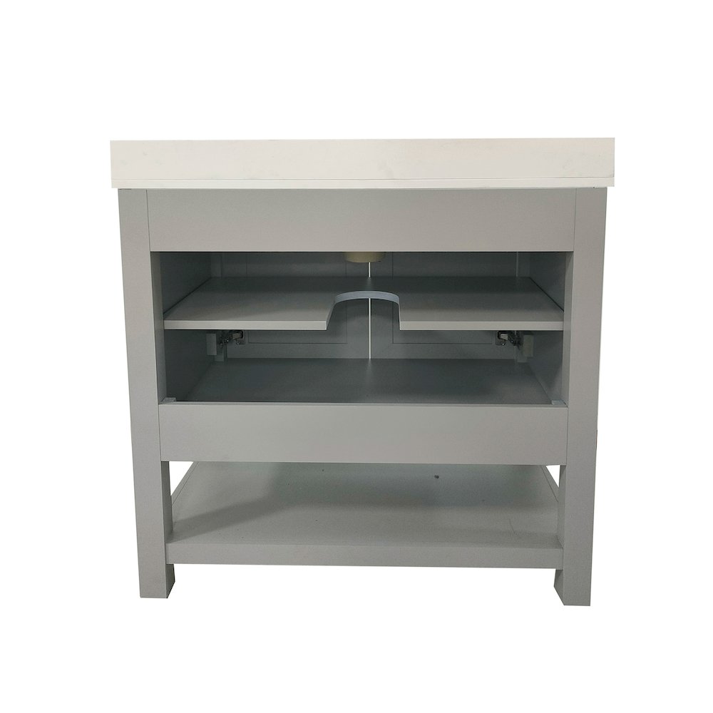 30 Inch Contemporary Bathroom Vanity with Sink Combo. Picture 8