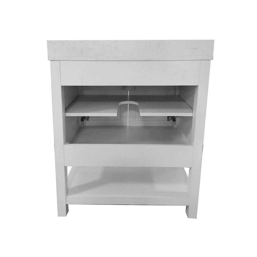 30 Inch Contemporary Bathroom Vanity with Sink Combo. Picture 8