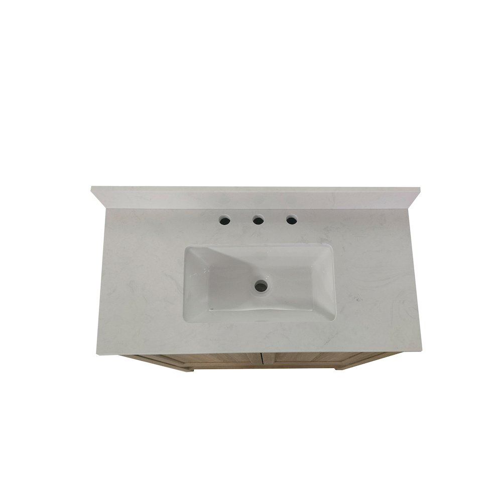 36 Inch Contemporary Bathroom Vanity with Sink Combo. Picture 12