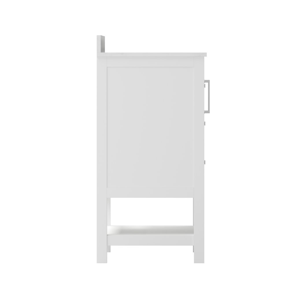 36 Inch Contemporary Bathroom Vanity with Storage Drawers and Sink Combo. Picture 10