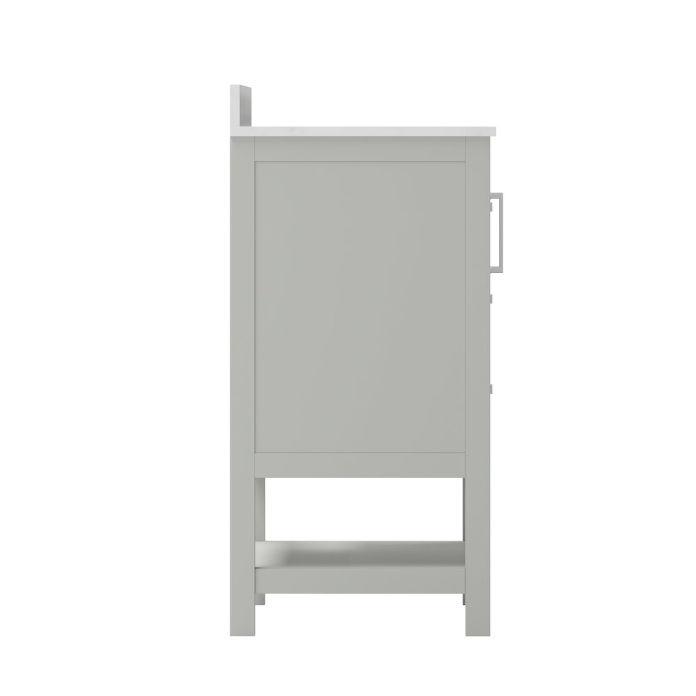 42 Inch Contemporary Bathroom Vanity with Storage Drawers and Sink Combo. Picture 10