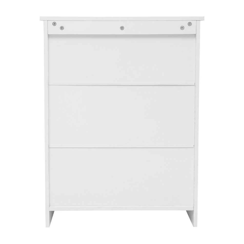 Modern Bathroom Storage Cabinet Organizer, White. Picture 7
