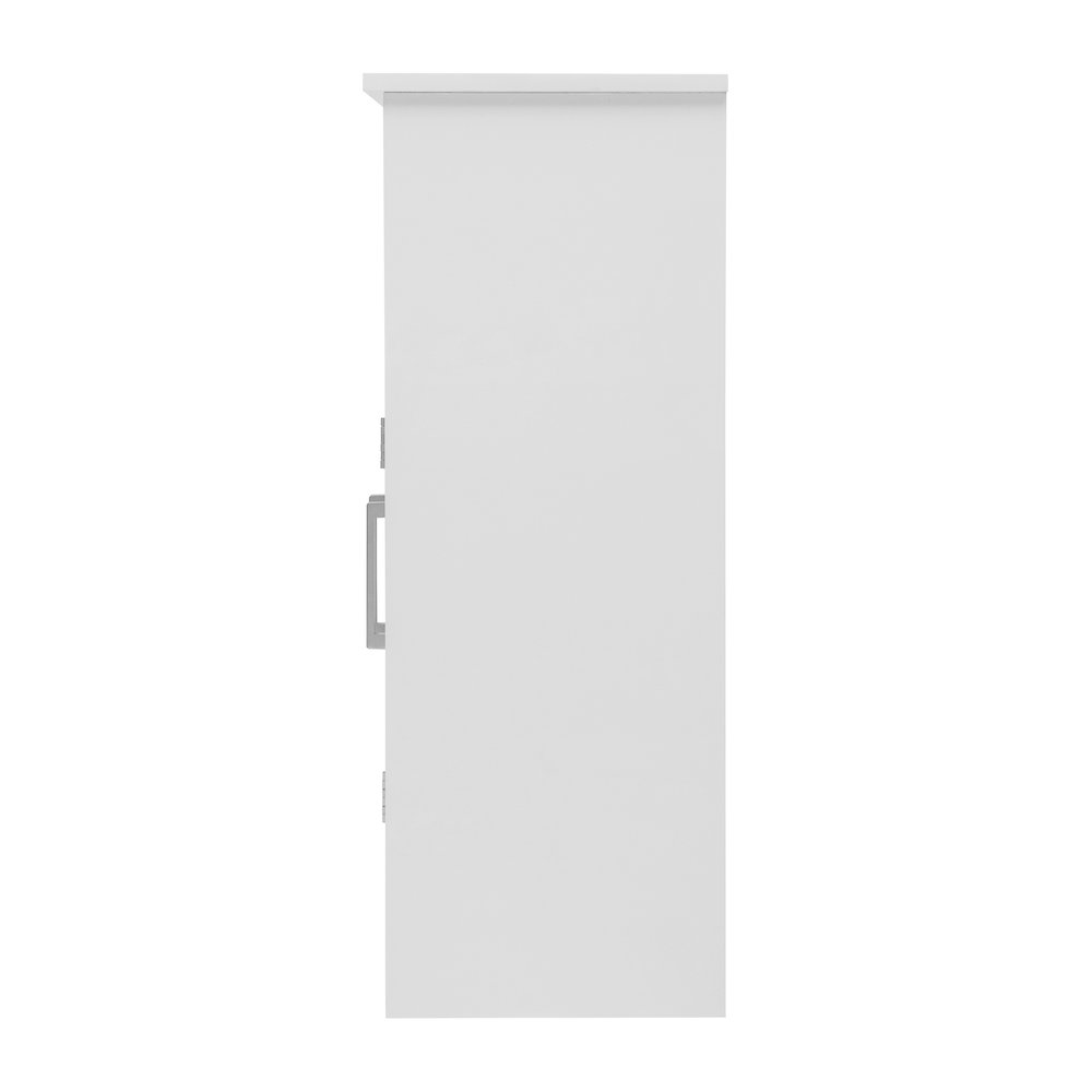 Modern Bathroom Storage Cabinet Organizer, White. Picture 9