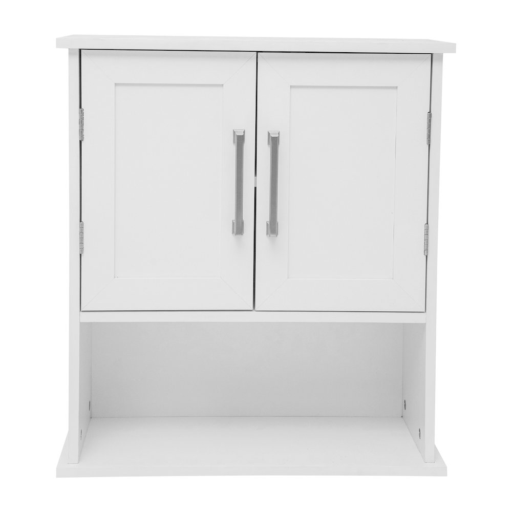 Modern Wall Mounted Bathroom Medicine Cabinet, White. Picture 10