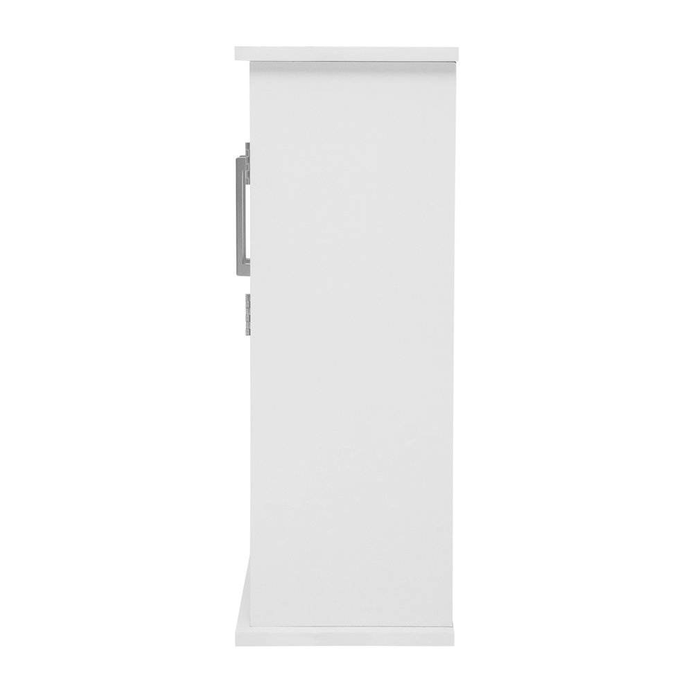 Modern Wall Mounted Bathroom Medicine Cabinet, White. Picture 9