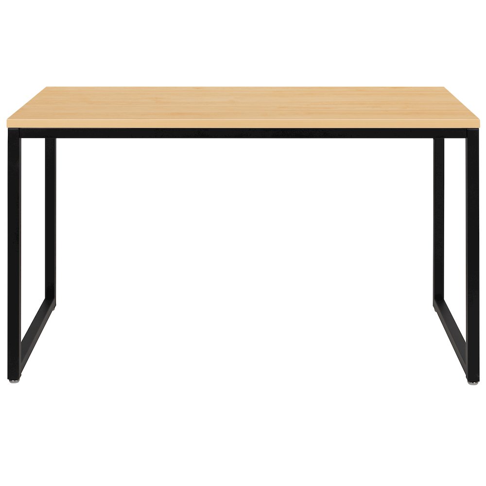 Office Computer Desk and Home Office Desk - 47" Long (Maple/Black). Picture 7