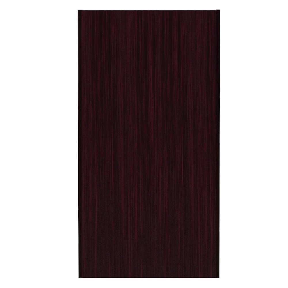 32 Gallon Commercial Trash Can Enclosure, Mahogany. Picture 6