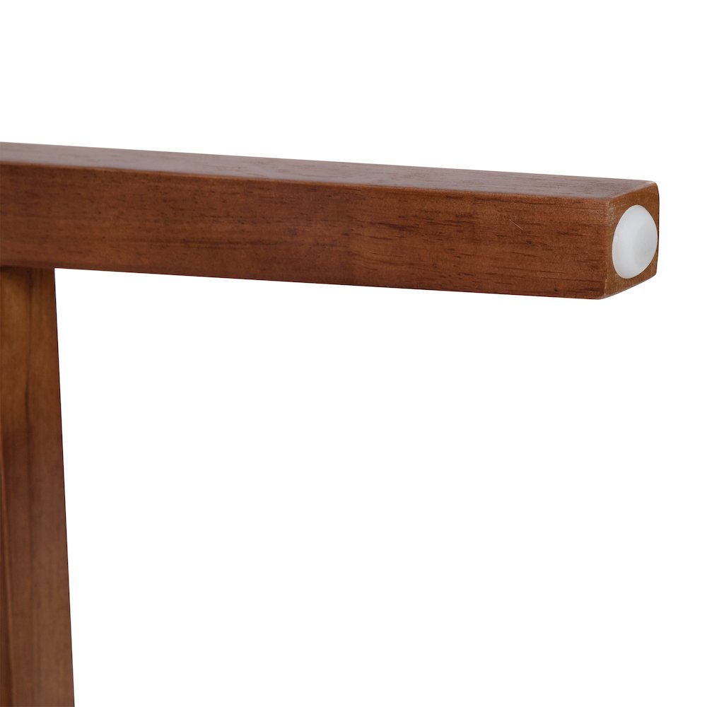 Table Desk for Writing and Work, White/Walnut. Picture 12
