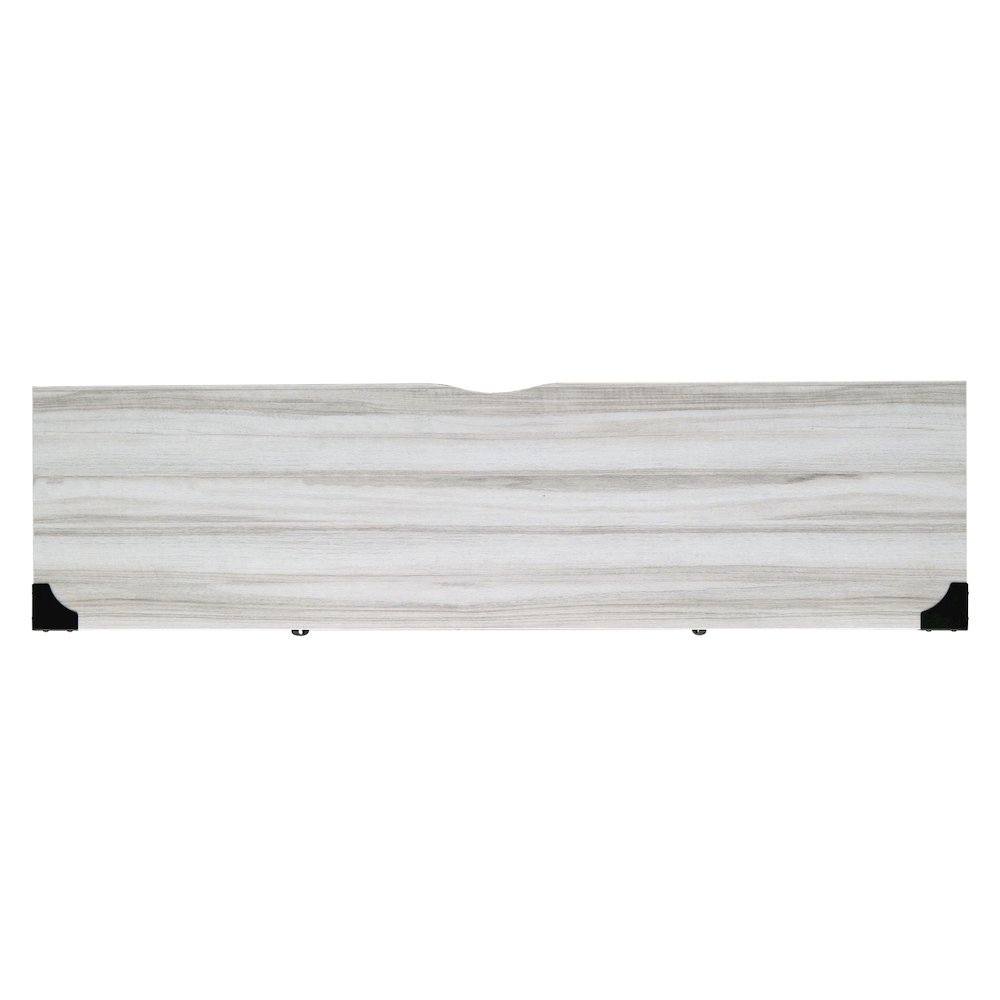 58" Barn Door Style TV Stand with Storage for up to 65" TV's, Light Gray. Picture 12