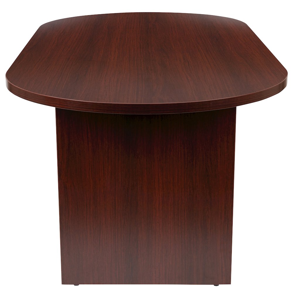6 Foot (72 inch) Oval Conference Table in Mahogany. Picture 8