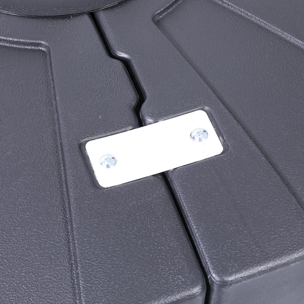 Universal Offset Umbrella Base for Cantilever and Roman Umbrellas, Black. Picture 12
