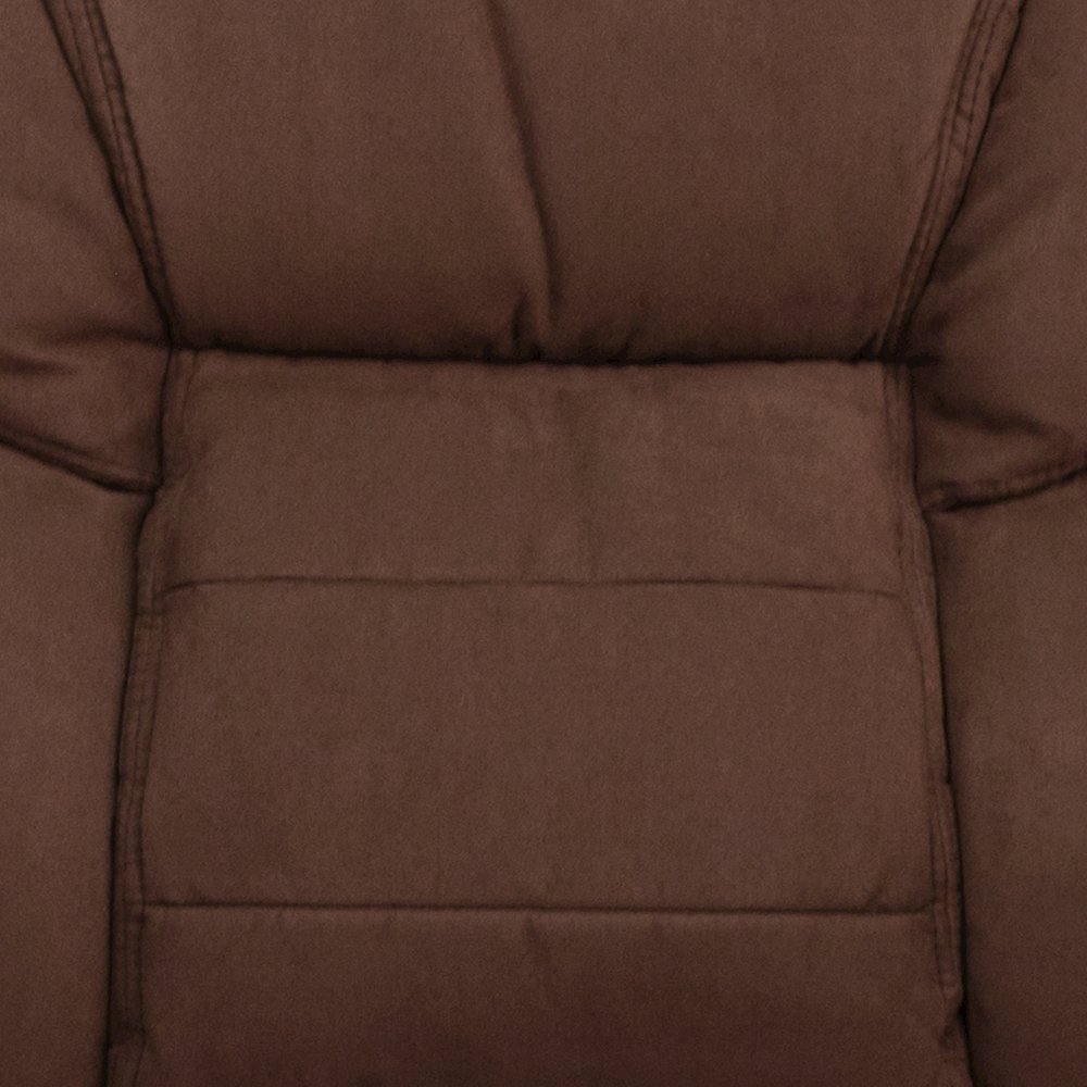 Brown Microfiber Executive Side Reception Chair. Picture 12