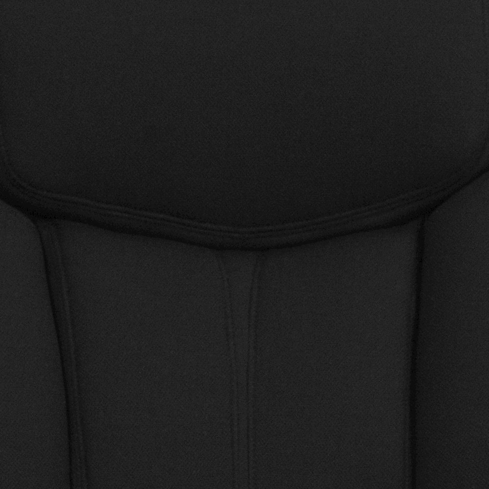 Big & Tall 500 lb. Rated Black Fabric Executive Swivel Office Chair with Arms. Picture 13