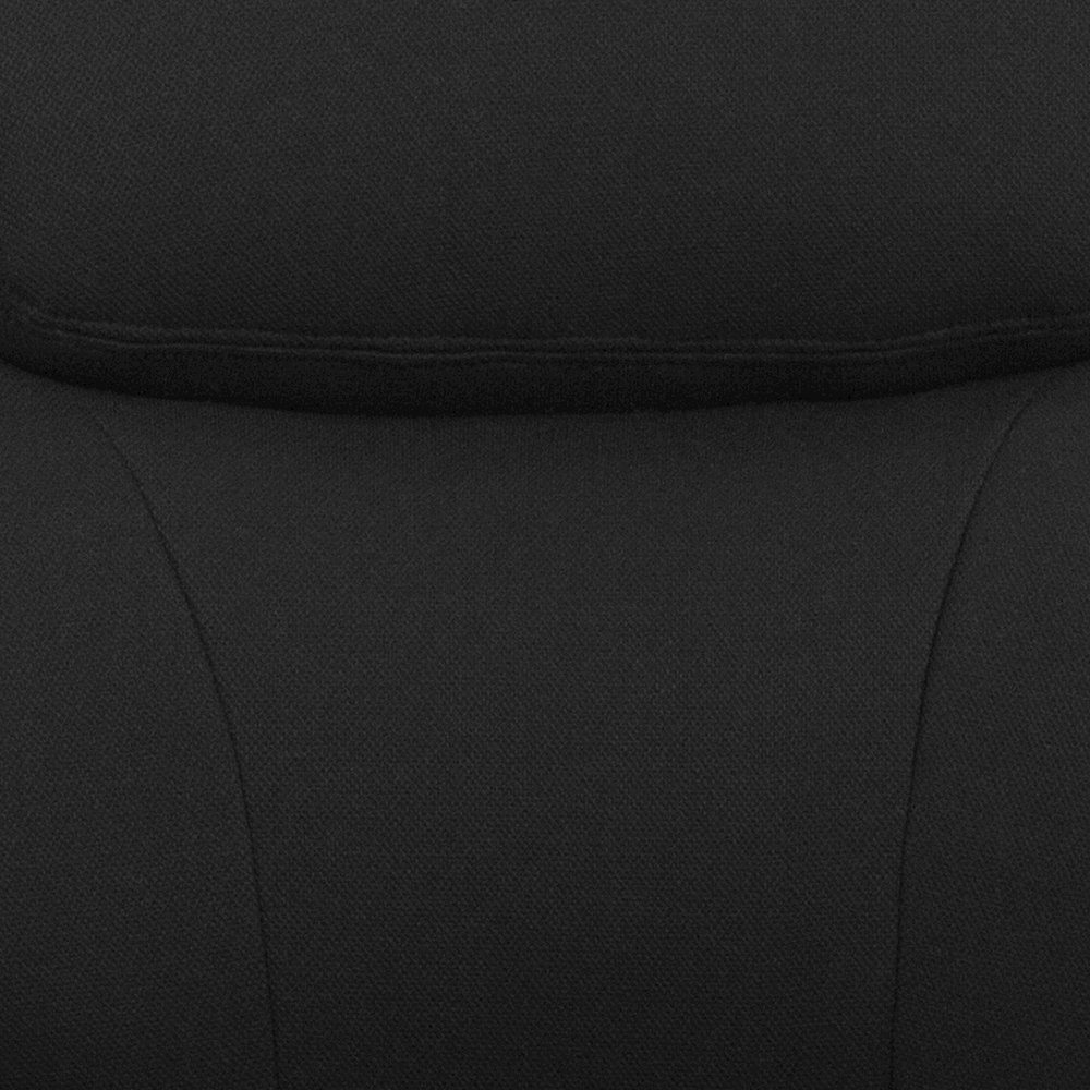 400 lb. Rated Black Fabric Task Office Chair with Line Stitching. Picture 12