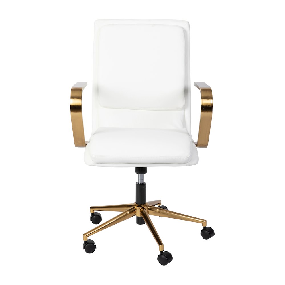 Modern Elevated Mid-Back Executive Office Chair. Picture 11