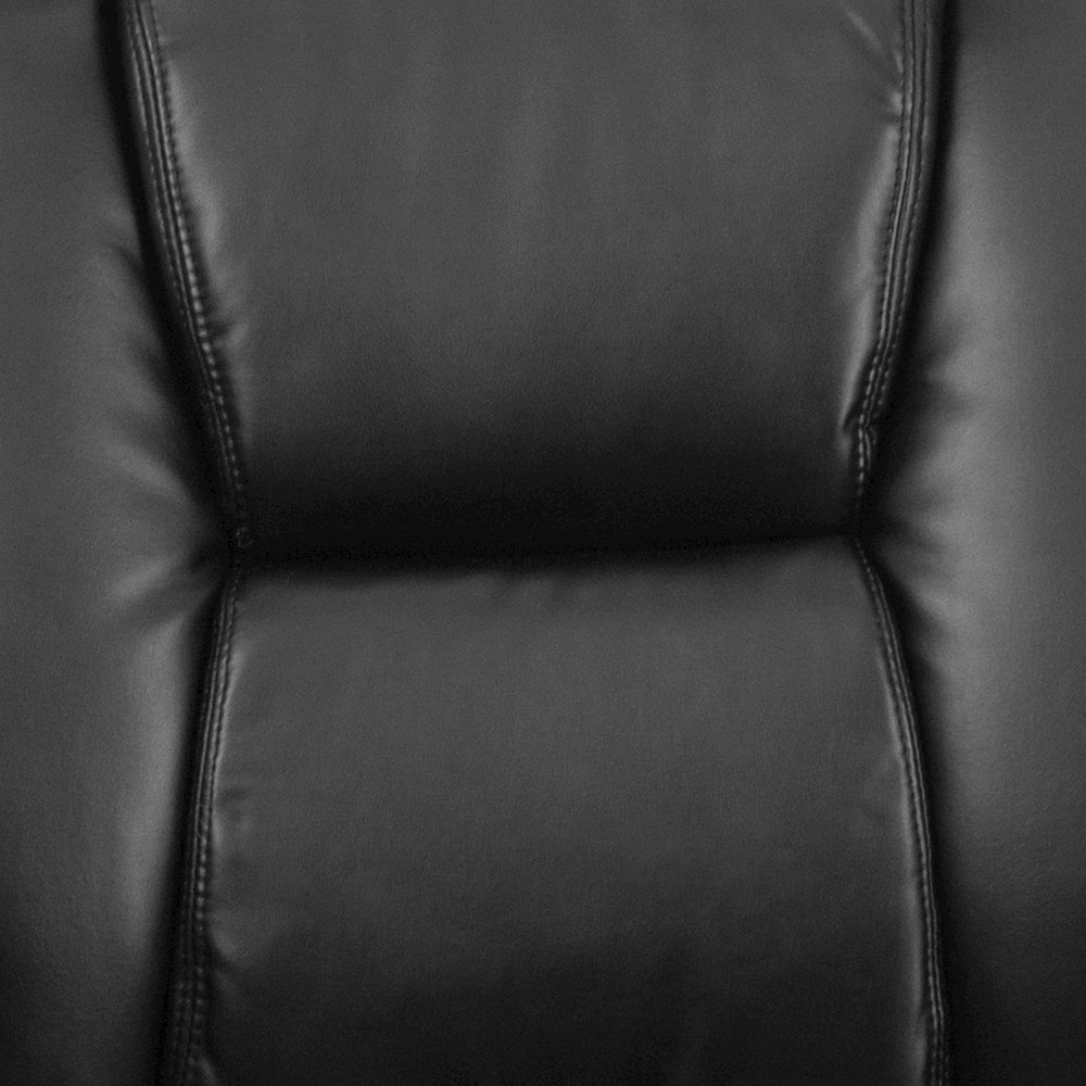 400 lb. Rated Black Task Office Chair with Chrome Base and Adjustable Arms. Picture 13
