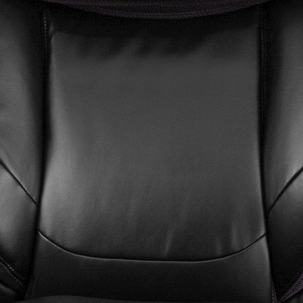 500 lb. Rated Black Executive Swivel Office Chair with Adjustable Headrest. Picture 17