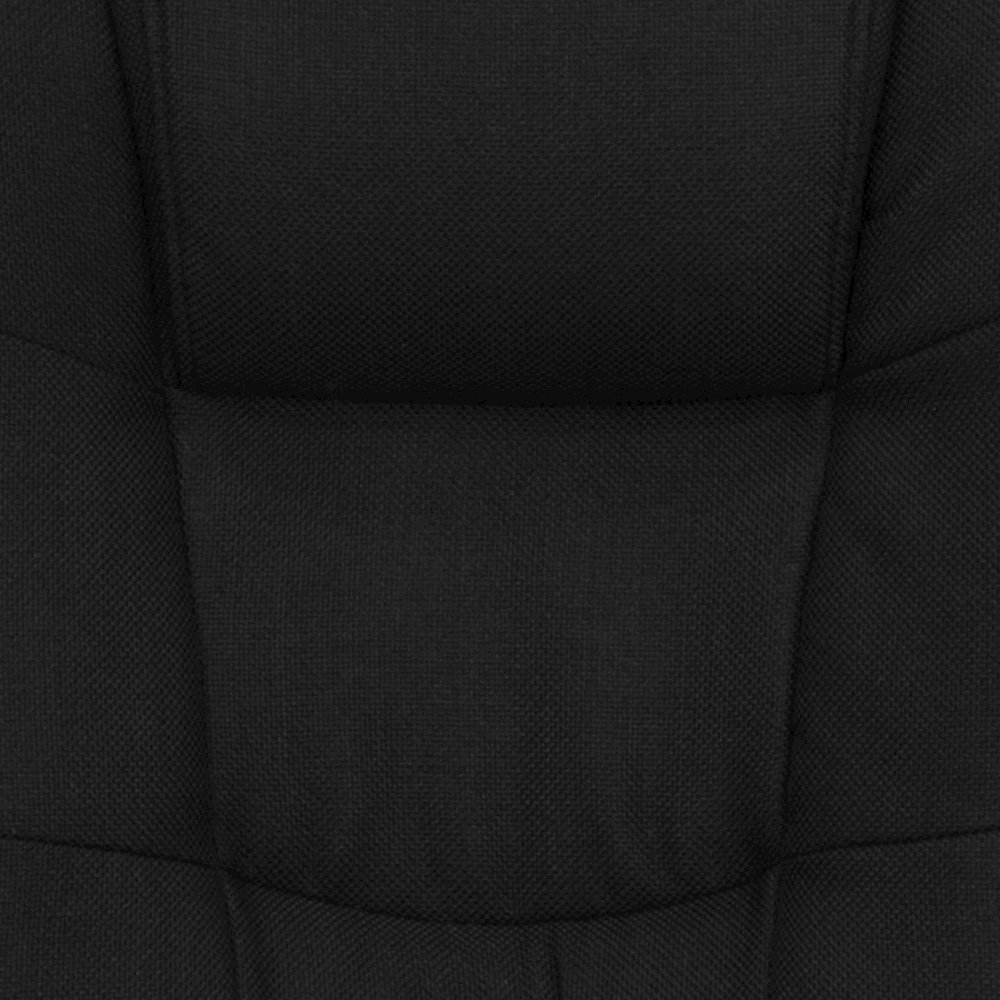 High Back Black Fabric Executive Swivel Office Chair with Arms. Picture 12