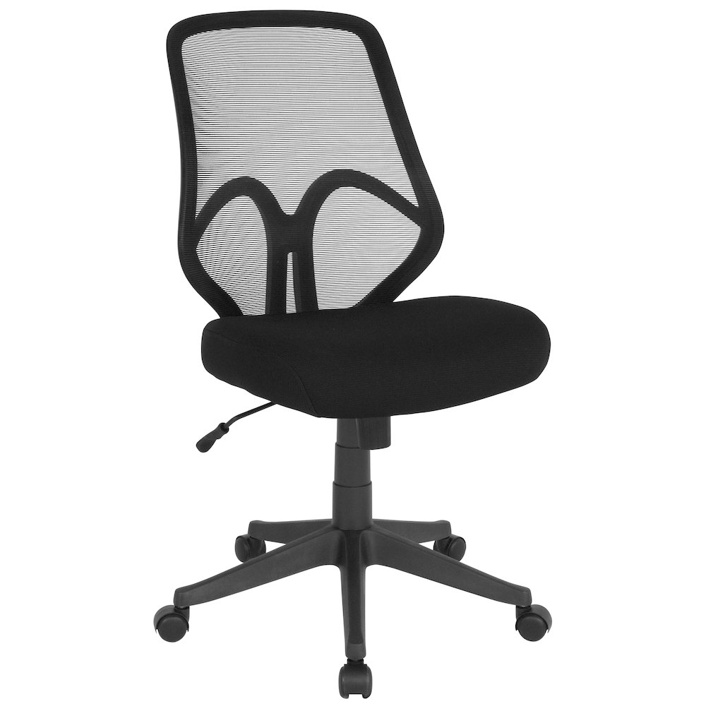 High Back Black Mesh Office Chair. Picture 1