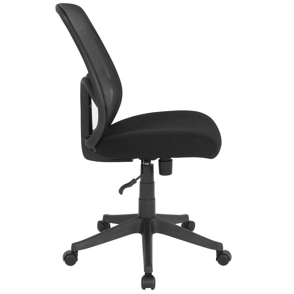 High Back Black Mesh Office Chair. Picture 9