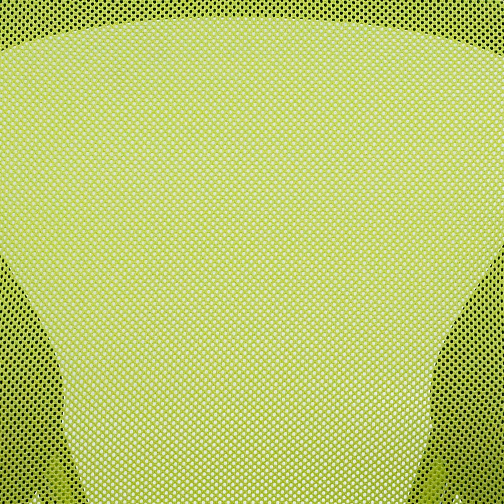 Mid-Back Green Mesh Swivel Task Office Chair with Chrome Base and Arms. Picture 12