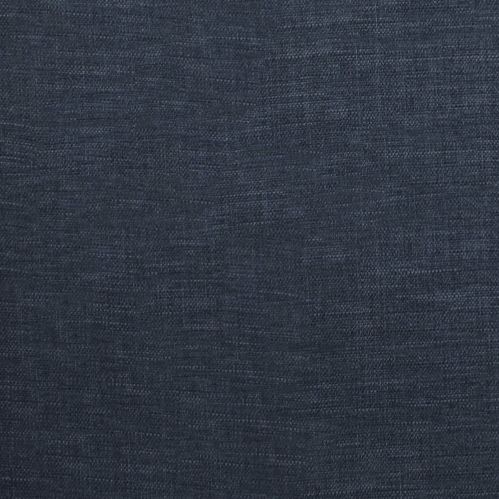 Split Back Sofa Futon - Navy Faux Linen Upholstery. Picture 12