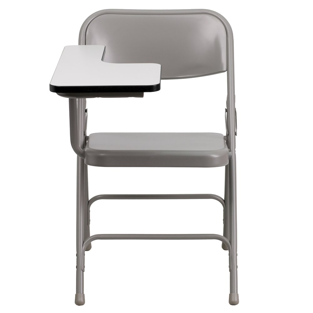 Premium Steel Folding Chair with Right Handed Tablet Arm. Picture 5