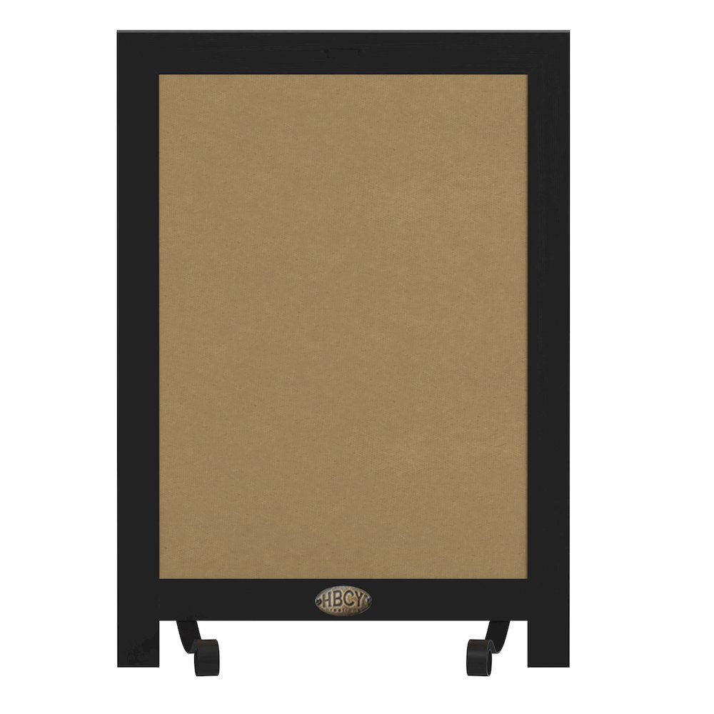 12" x 17" Black Tabletop Magnetic Chalkboard Sign. Picture 8