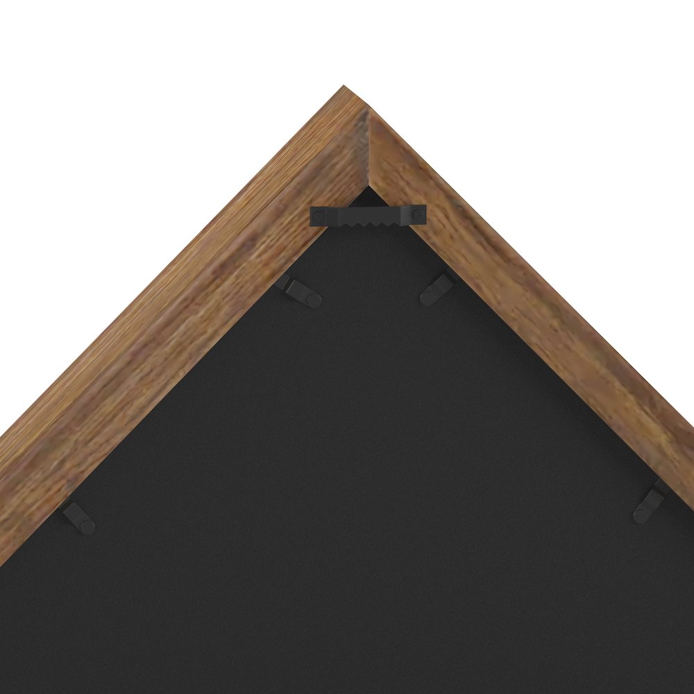 Brown Memorial Flag Display Case - Solid Wood Military Flag Display Case. Picture 9