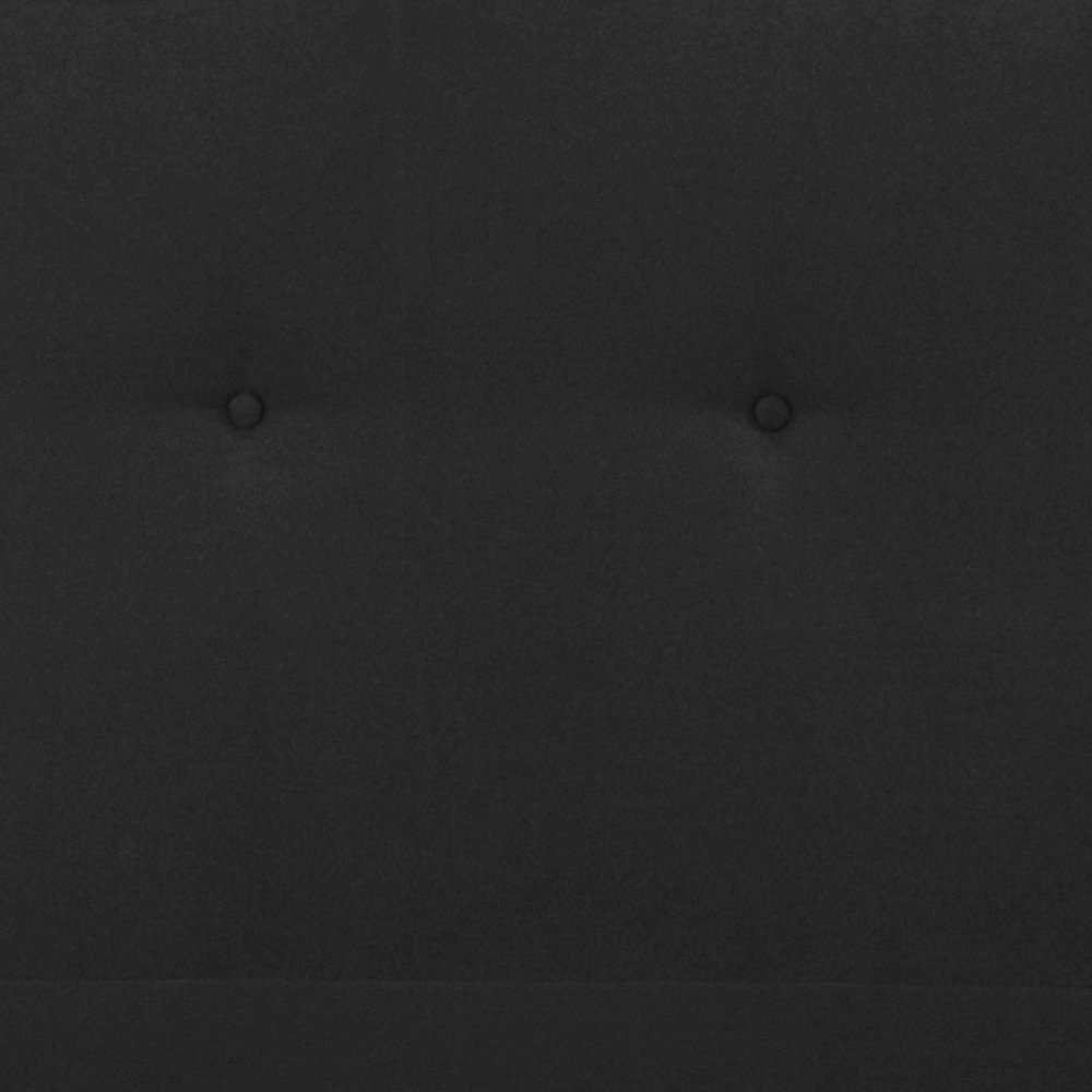 King Size Tufted Upholstered Platform Bed in Black Fabric. Picture 11