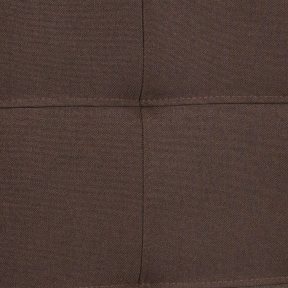 Tufted Upholstered Full Size Headboard in Dark Brown Fabric. Picture 8