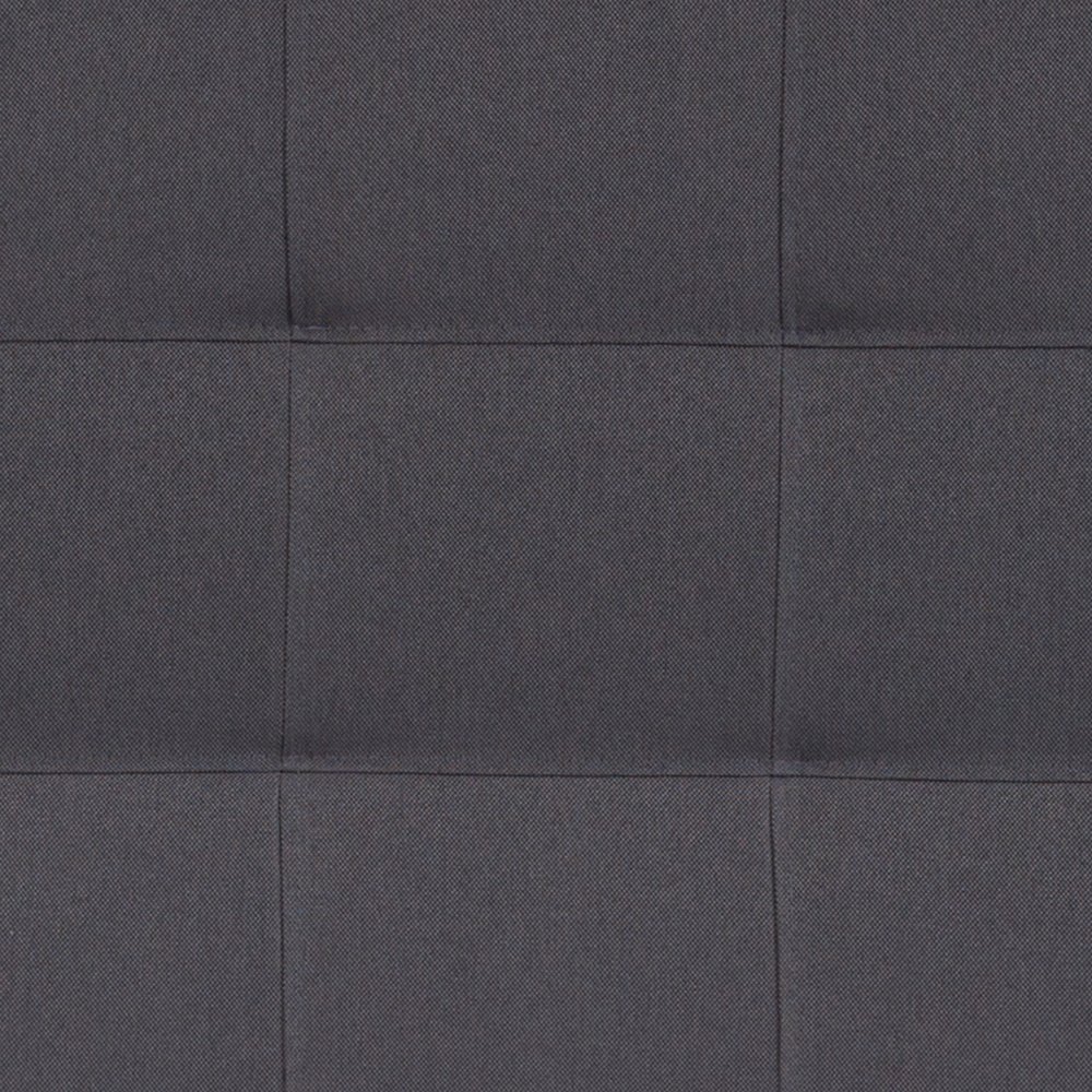 Tufted Upholstered Full Size Headboard in Dark Gray Fabric. Picture 12