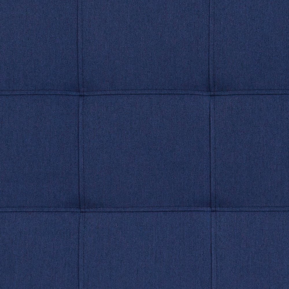 Tufted Upholstered Full Size Headboard in Navy Fabric. Picture 12