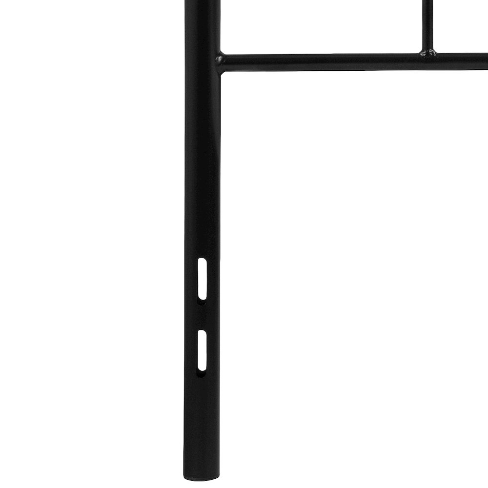 Woodstock Decorative Black Metal Twin Size Headboard. Picture 8