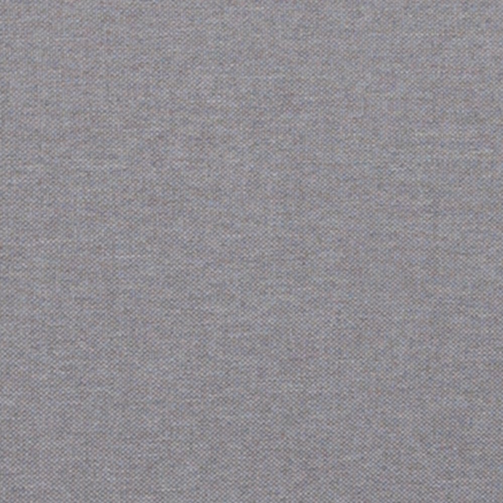 Upholstered Twin Size Headboard with Accent Nail Trim in Light Gray Fabric. Picture 8