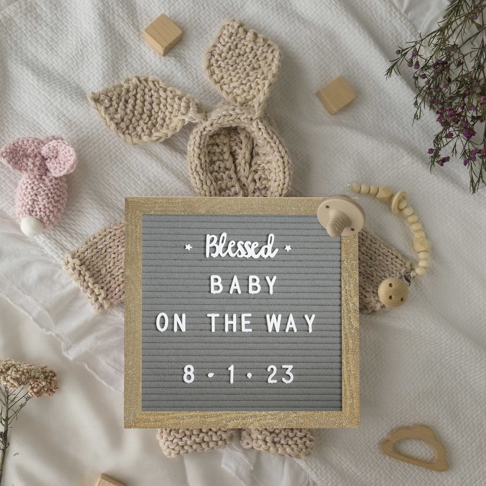 Contemporary 10 x 10 Felt Letter Board. Picture 2
