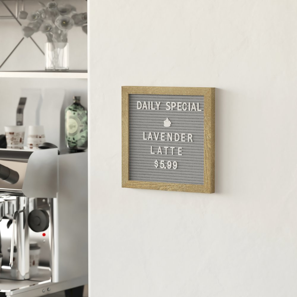 Contemporary 10 x 10 Felt Letter Board. Picture 6