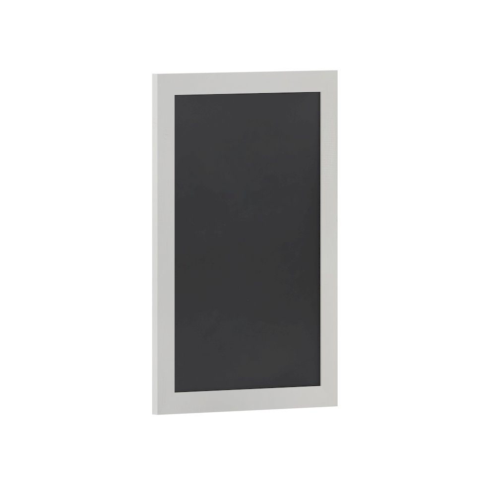 20" x 30" White Wall Mount Magnetic Chalkboard Sign. Picture 1