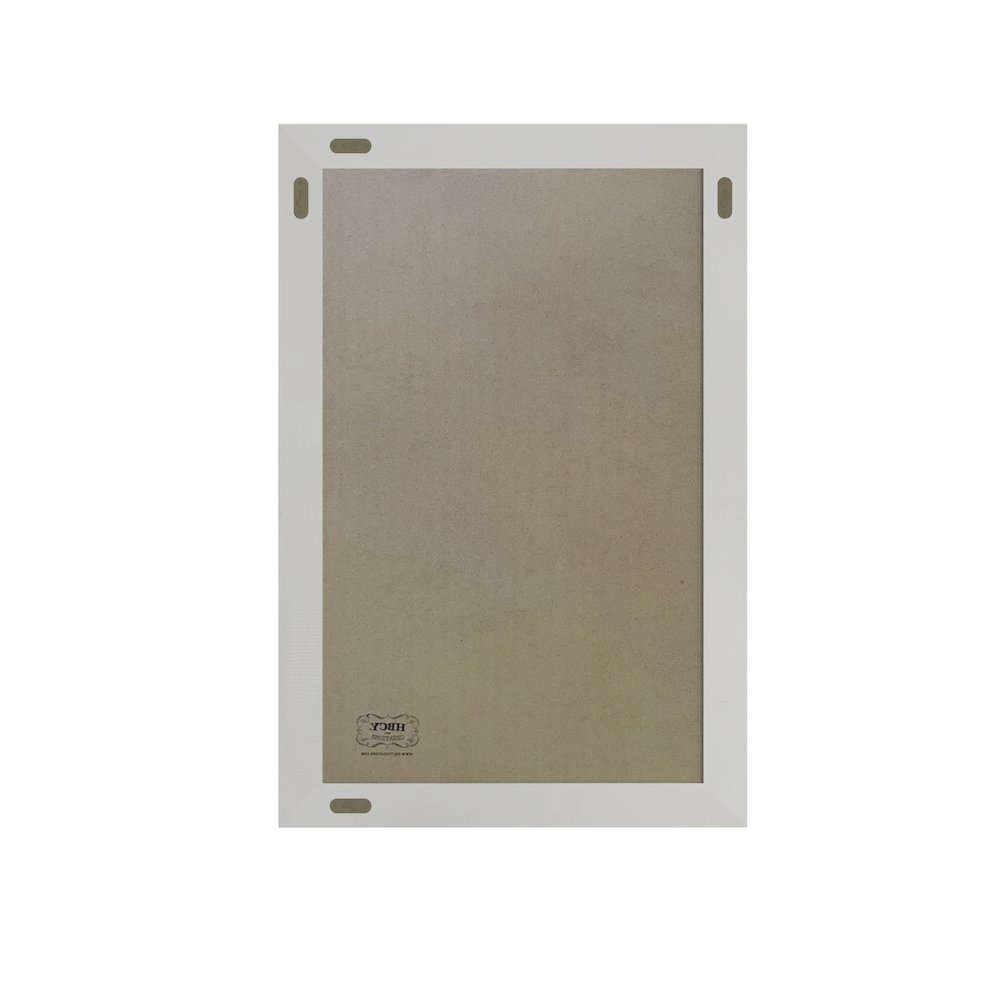20" x 30" White Wall Mount Magnetic Chalkboard Sign. Picture 8