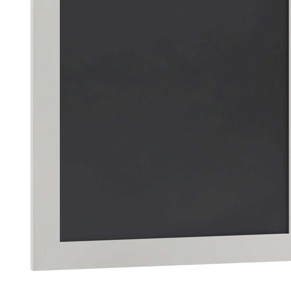 20" x 30" White Wall Mount Magnetic Chalkboard Sign. Picture 9